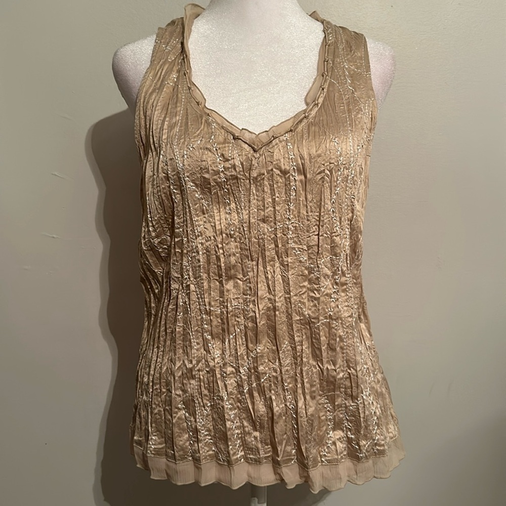Peter Nygard Sleeveless Top Size 10.